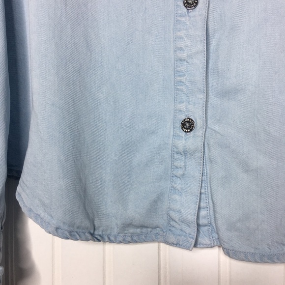 Seven For All Mankind Neck Tie Chambray Button Down - Picture 5 of 8